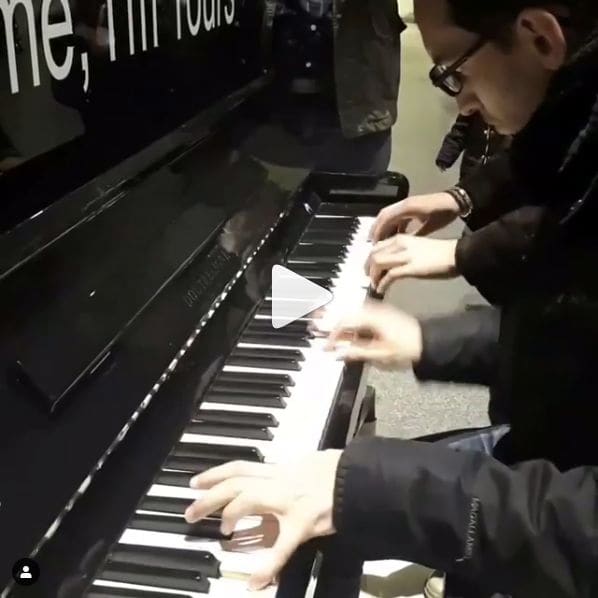Public piano in Antwerp, Antwerp, Belgium