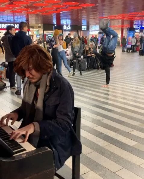 Public piano in Landkreis Schwandorf, Bavaria, Germany