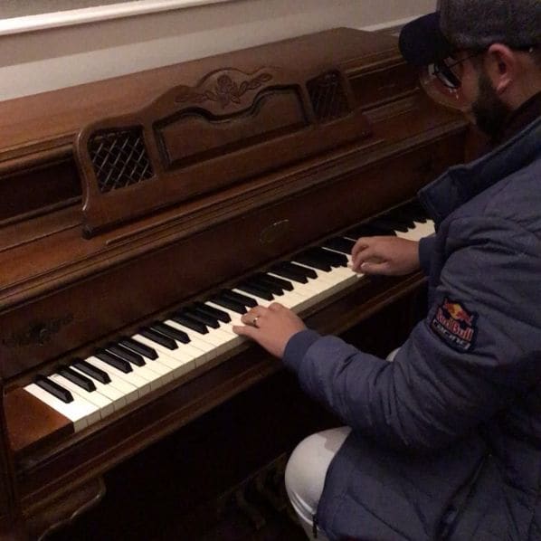 Public piano in Amsterdam, North Holland, Netherlands