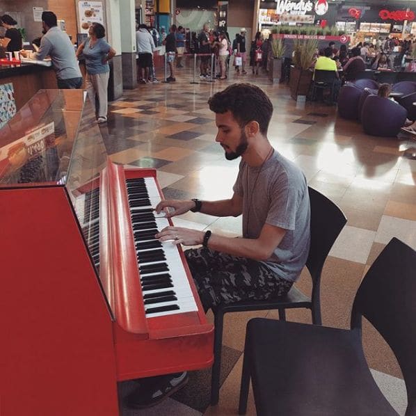 Public piano in Arica, Arica and Parinacota Region, Chile