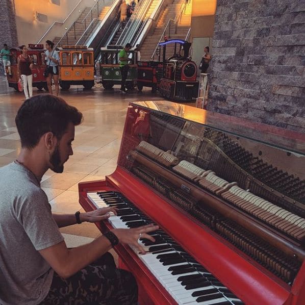 Public piano in Provincia de Limarí, Coquimbo Region, Chile