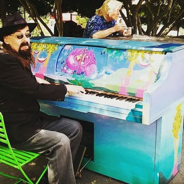 Public piano in Seattle, Washington, United States