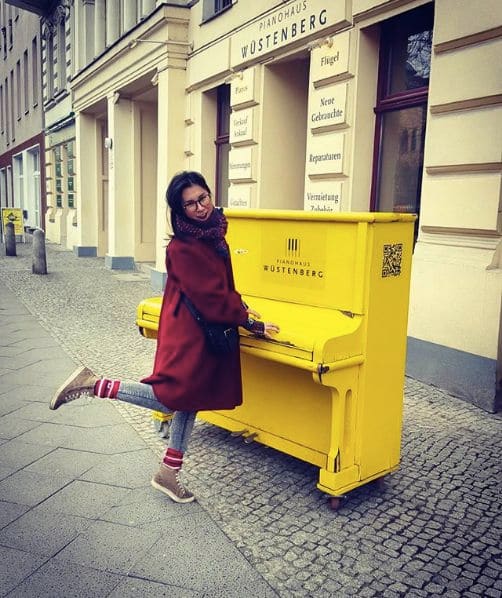 Public piano in Berlin, Berlin, Germany