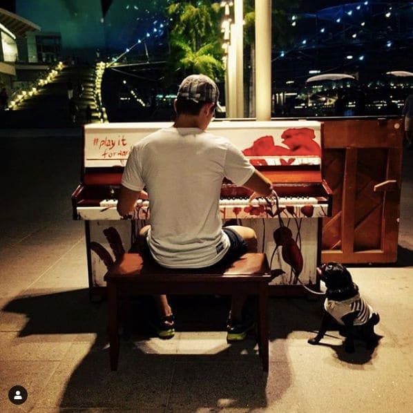 Photo of Marina Bay Sands at Marina Bay Sands Casino, Bayfront Avenue, Bayfront, Downtown Core, Central, 018956, Singapore. • the [ 🎼 musician 🎹 ] and his [ 🐶 dog ] •