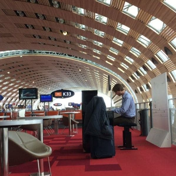 Photo of Aéroport de paris Terminal 2F at Terminal 2F, TGV train station drop-off, Le Mesnil-Amelot, Meaux, Seine-et-Marne, Ile-de-France, Metropolitan France, 77990, France