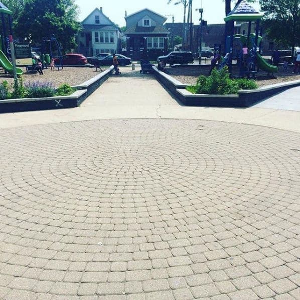 Photo of Mozart Park at Mozart Park Fieldhouse, 2036, North Avers Avenue, Pennock, Logan Square, Chicago, Jefferson Township, Cook County, Illinois, 60647, United States