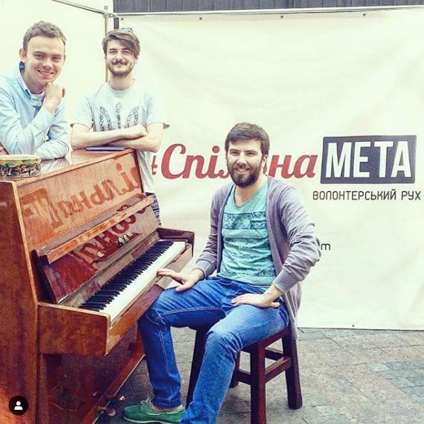 Public piano in Odesa, Odesa Oblast, Ukraine