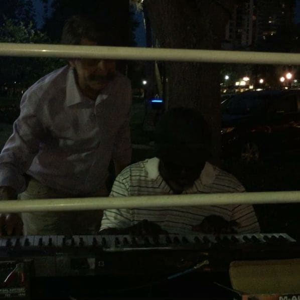Public piano in Saint Petersburg, Florida, United States