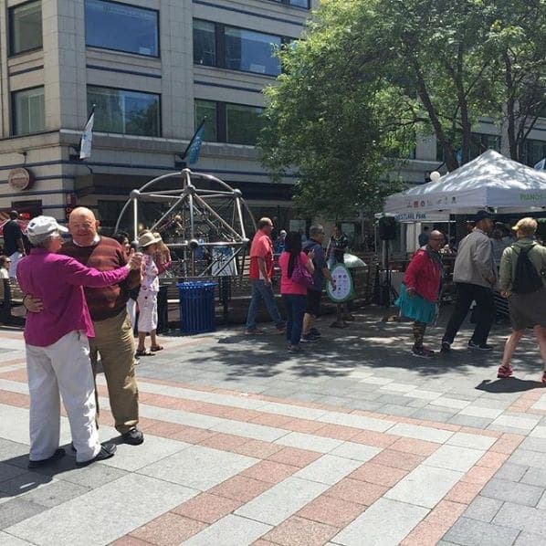 Photo of Westlake Park at Westlake, 7th Avenue, Central Business District, First Hill, Seattle, King County, Washington, 98191, United States