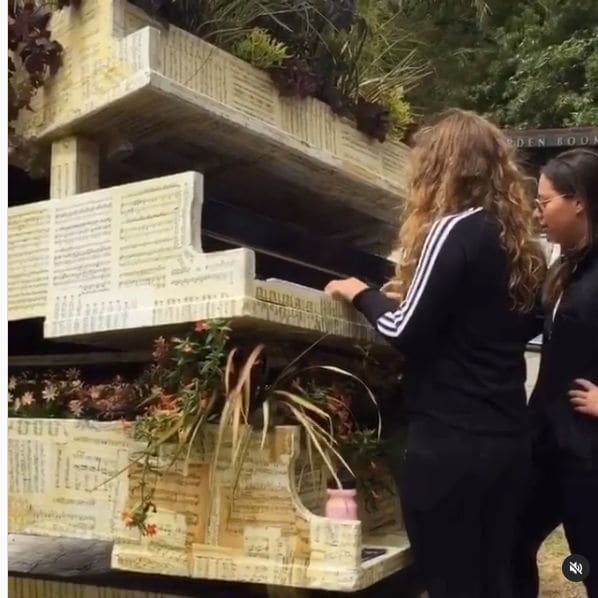 Public piano in San Francisco, California, United States