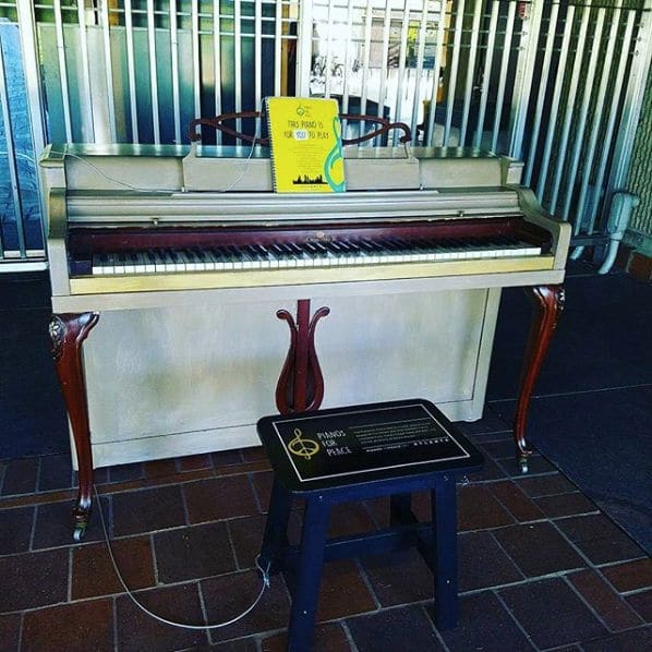 Public piano in Atlanta, Georgia, United States
