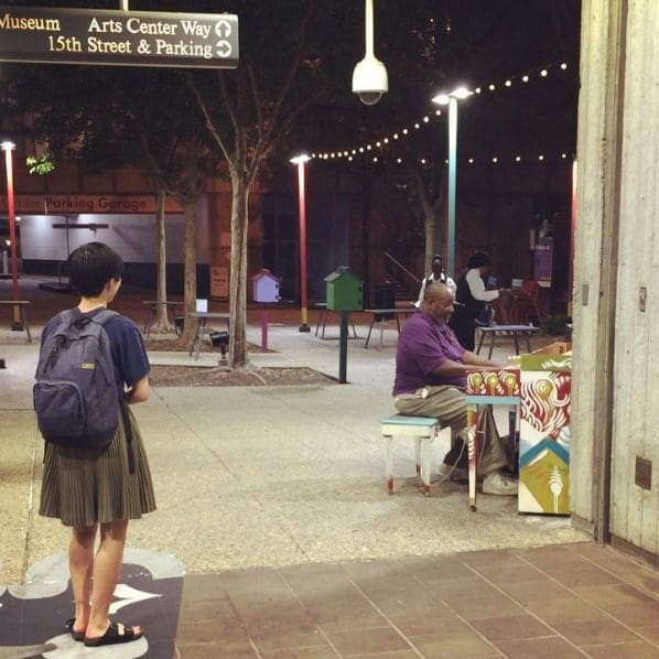 Public piano in Atlanta, Georgia, United States