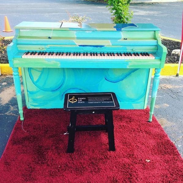 Public piano in Atlanta, Georgia, United States