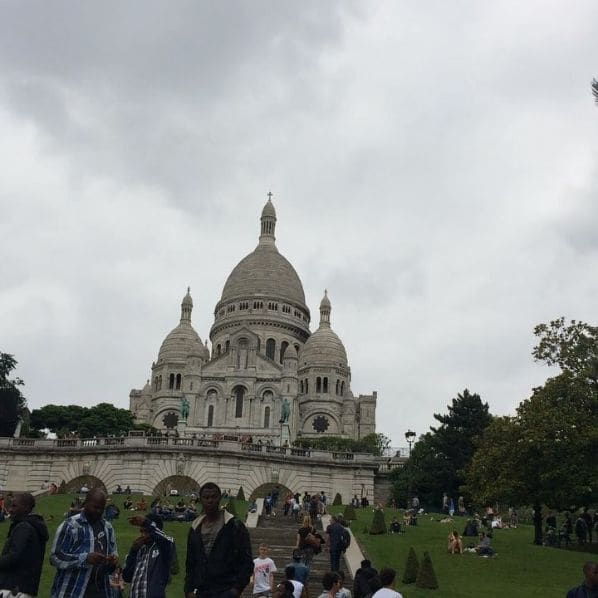 Photo of Sacré-Cœur, Paris at Basilique du Sacré-Cœur, 35, Rue du Chevalier de la Barre, Château Rouge, Quartier de Clignancourt, 18th Arrondissement, Paris, Ile-de-France,…