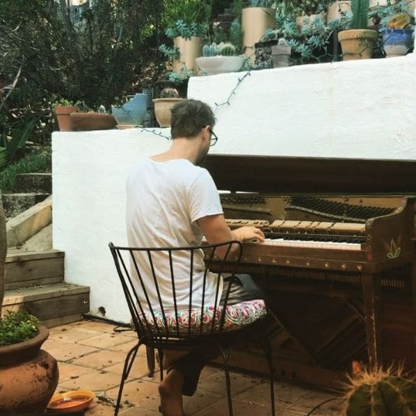 Public piano in Los Angeles, California, United States
