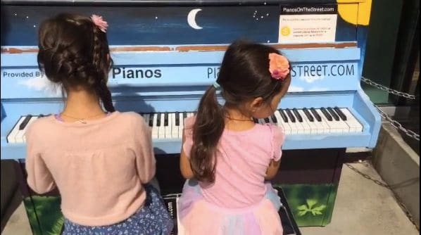 Public piano in District of North Vancouver, British Columbia, Canada