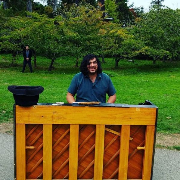Public piano in San Francisco, California, United States