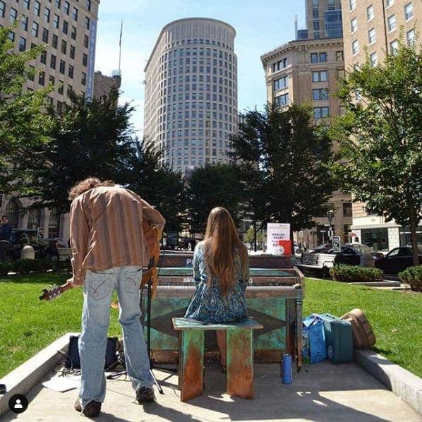 Photo of Statler Park at Boston Park Plaza, 50, Park Plaza, Chinatown, Beacon Hill, Boston, Suffolk County, Massachusetts, 02116, United States