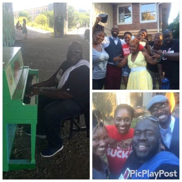 Public piano in Atlanta, Georgia, United States