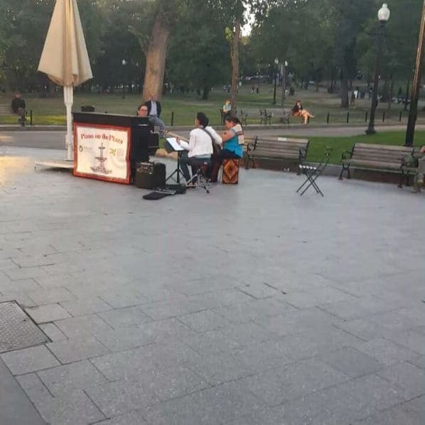 Photo of Boston Common at Soldiers and Sailors Monument, Mayor's Walk, Downtown Crossing, Beacon Hill, Boston, Suffolk County, Massachusetts, 02108, United States