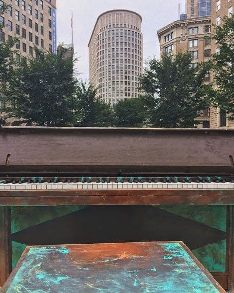 Photo of Statler Park at Boston Park Plaza, 50, Park Plaza, Chinatown, Beacon Hill, Boston, Suffolk County, Massachusetts, 02116, United States