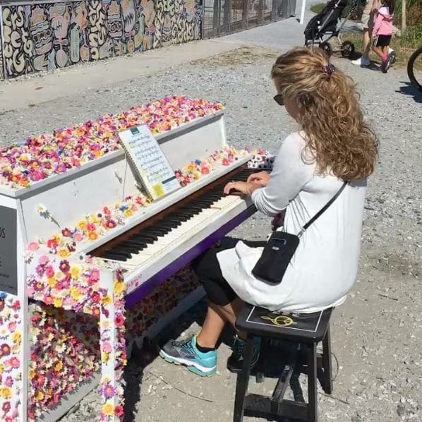 Public piano in Atlanta, Georgia, United States