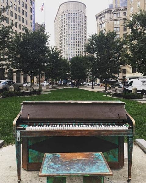Photo of Statler Park at Boston Park Plaza, 50, Park Plaza, Chinatown, Beacon Hill, Boston, Suffolk County, Massachusetts, 02116, United States