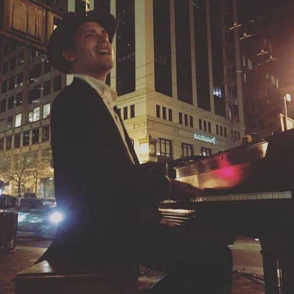 Public piano in San Francisco, California, United States