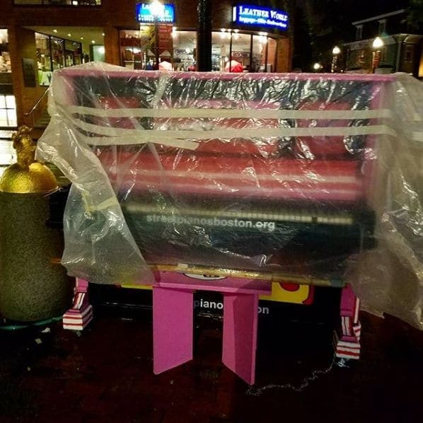 Photo of Harvard Square at Russell House Tavern, John F. Kennedy Street, Old Cambridge, Cambridge, Middlesex County, Massachusetts, 02138-2903, United States