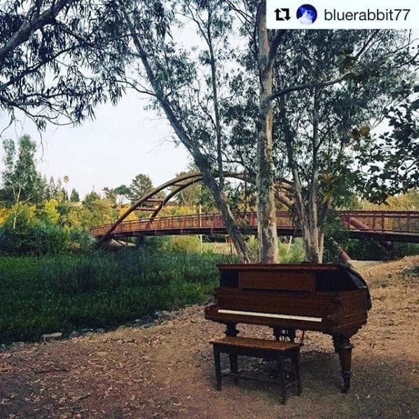 Public piano in Santa Clara County, California, United States