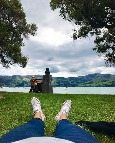 Public piano in Banks Peninsula Community, Canterbury, New Zealand