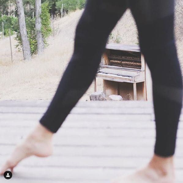 Public piano in Santa Barbara County, California, United States