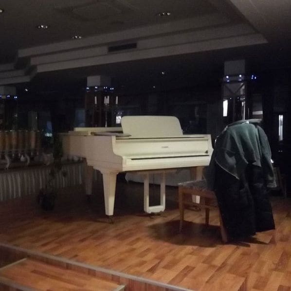Public piano in Landkreis Leer, Lower Saxony, Germany