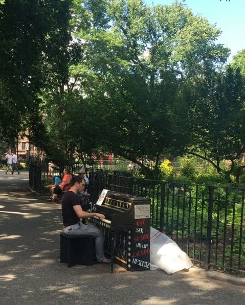 Photo of Tompkins Square Park at Temperance Fountain, East 9th Street, East Village, Manhattan, New York County, New York, 10009, United States