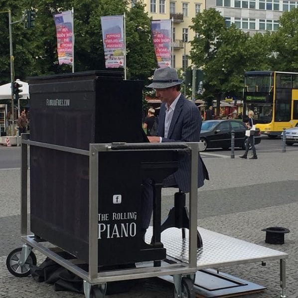 Public piano in Berlin, Berlin, Germany