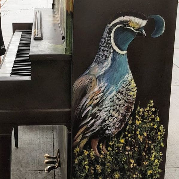 Public piano in Regional District of Okanagan-Similkameen, British Columbia, Canada