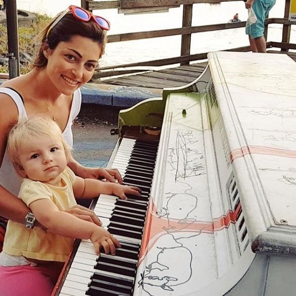 Public piano in Vancouver, British Columbia, Canada