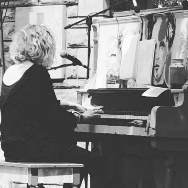 Public piano in Montreal, Quebec, Canada