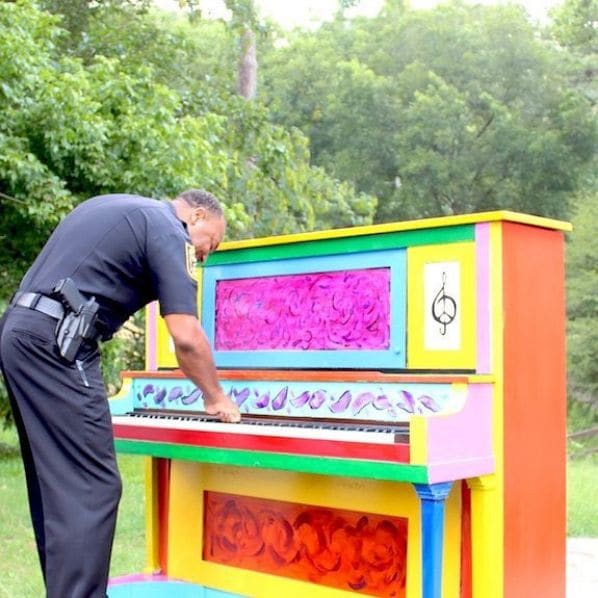 Public piano in Atlanta, Georgia, United States