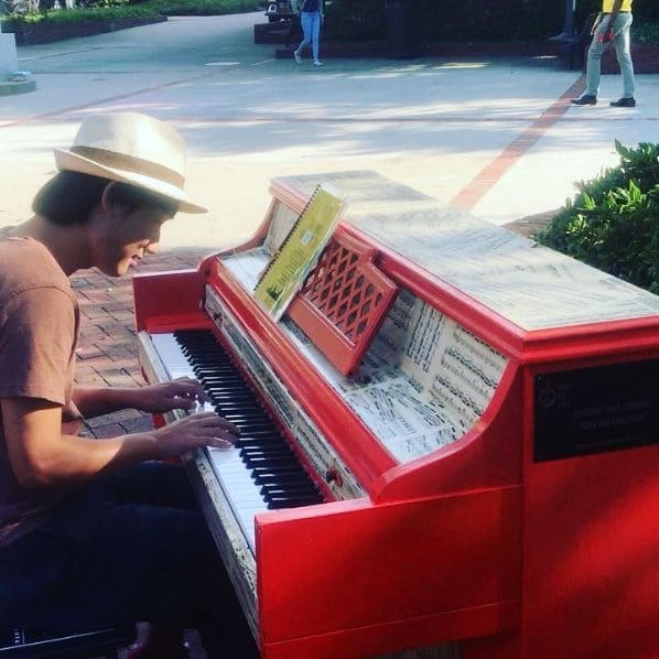 Public piano in Atlanta, Georgia, United States
