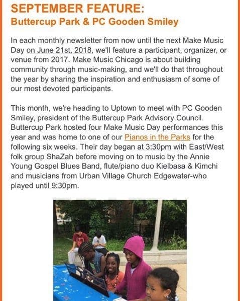 Photo of Buttercup Park Uptown at Sheridan & Ainslie NB, North Sheridan Road, Uptown Retail, Uptown, Chicago, Lake View Township, Cook County, Illinois, 60626, United States