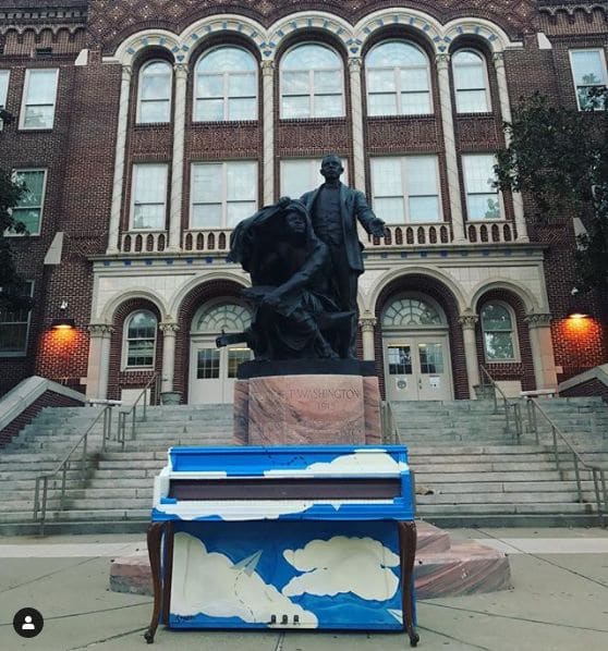 Public piano in Atlanta, Georgia, United States