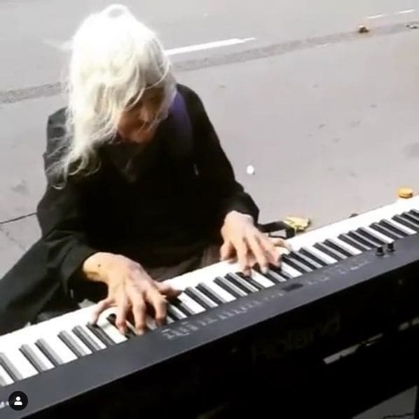 Public piano in دهستان سخت سر, Mazandaran Province, Iran