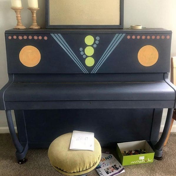 Public piano in South Hams, England, United Kingdom