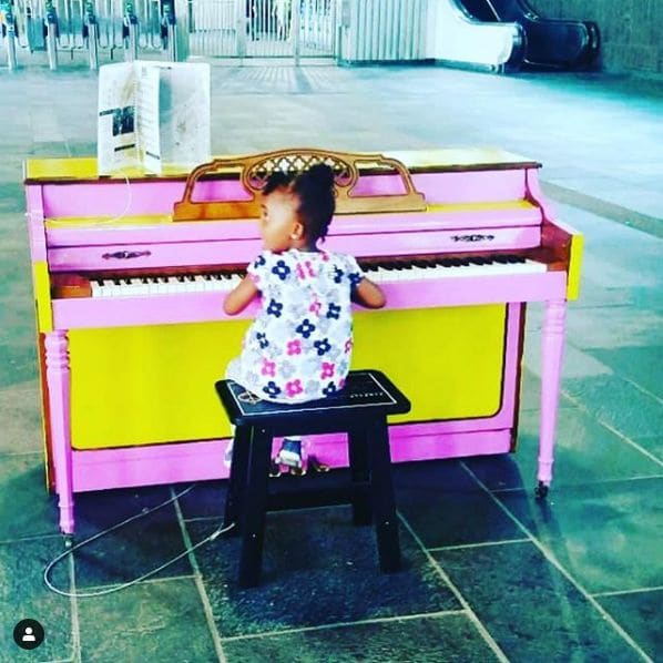 Public piano in Atlanta, Georgia, United States