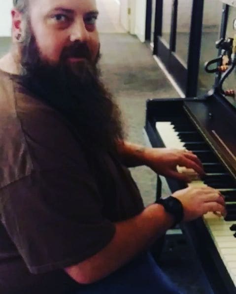 Public piano in Stockton, California, United States