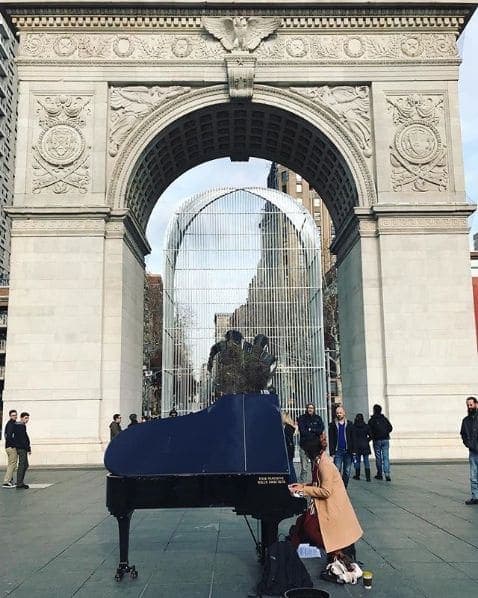 Photo of Washington Square Park at Washington Square Fountain, Washington Square South, Washington Square Village, Manhattan Community Board 2, Manhattan, New York County, New…