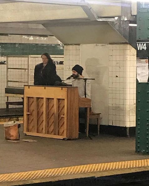 Public piano in Vancouver, British Columbia, Canada