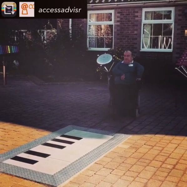 Public piano in East Hampshire, England, United Kingdom