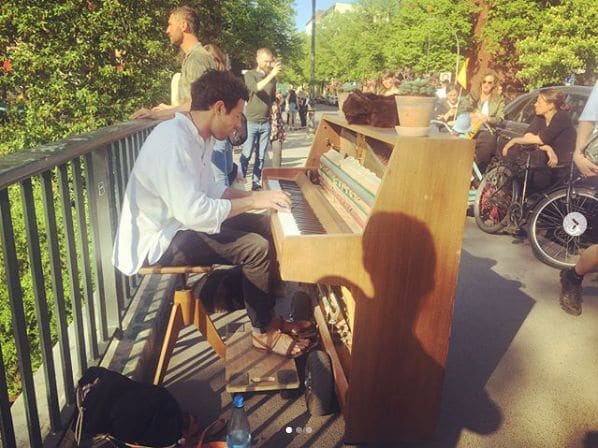 Public piano in Berlin, Berlin, Germany